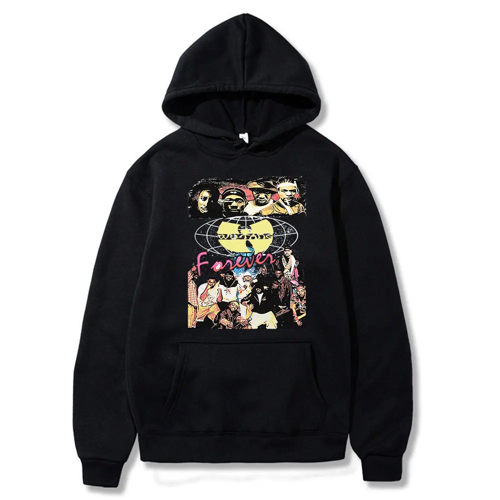 

100%COTTON 2021 Trend Style Hot Sale Hoodies Wu Tang Clan Classic Hoodies Fashion Wear Cotton Unique Clothes Couple Clothing