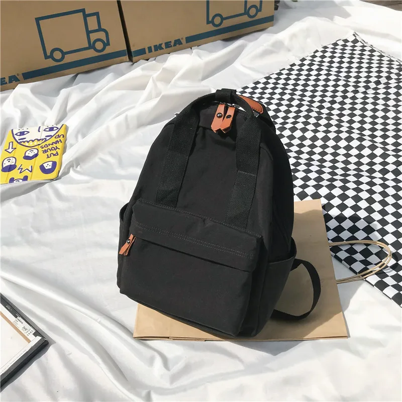 Fashion Backpack Nylon Waterproof Teen Women School Bags Child Summer School Bags for Teenage Girls Kids Female Backpack