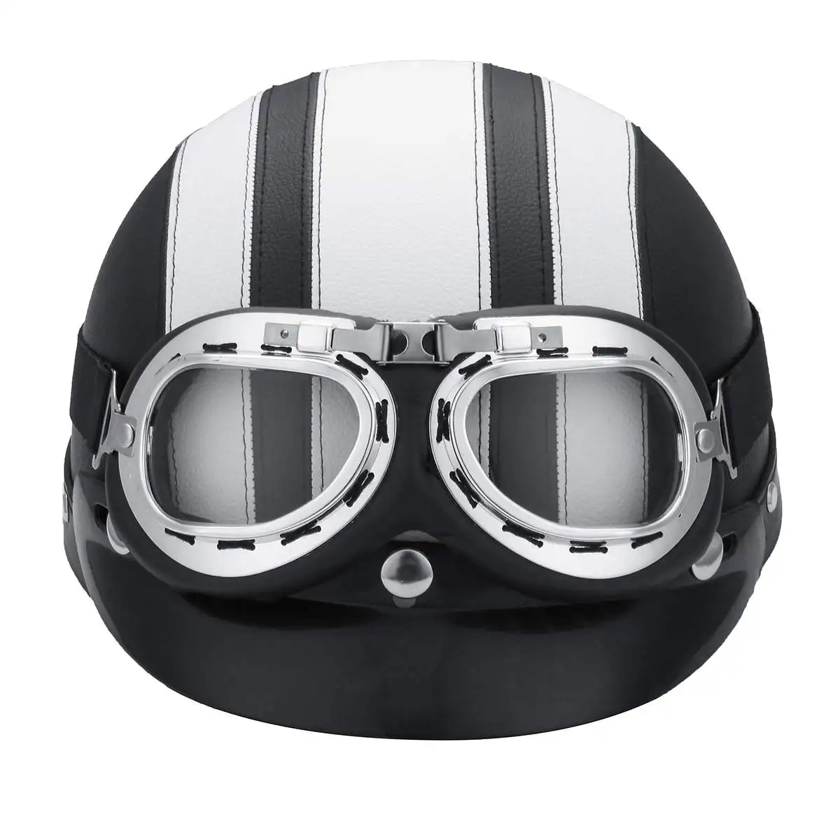 Motorcycle Helmets Electric Bicycle Helmet Open Face Dual Lens Visors Wind Goggles Men Women Scooter Motorbike Moto Bike | Автомобили и