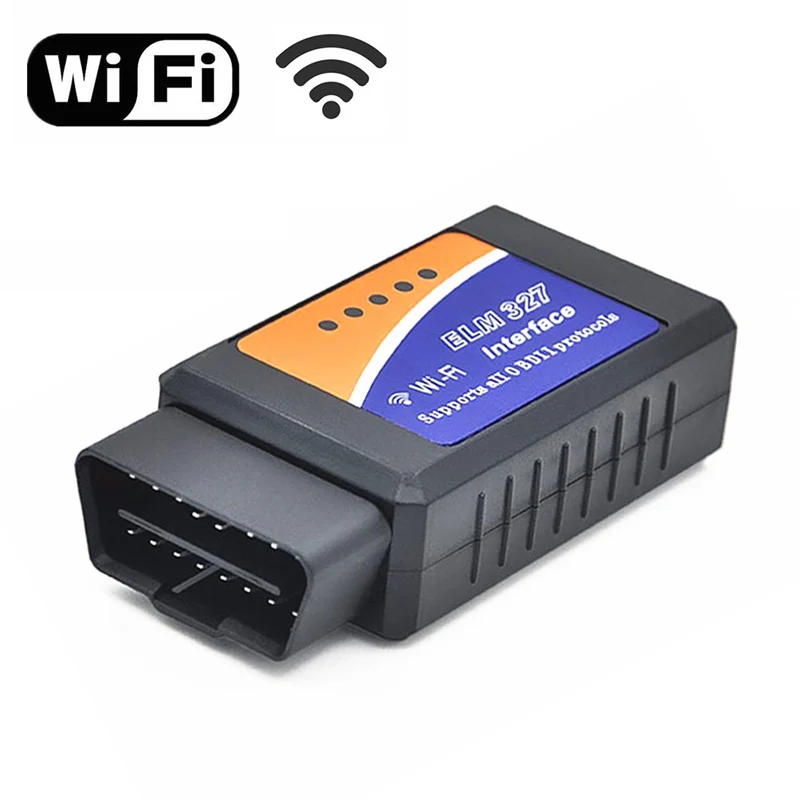 Прямая поставка ELM327 wifi беспроводной OBD2 OBDII автомобильный диагностический сканер