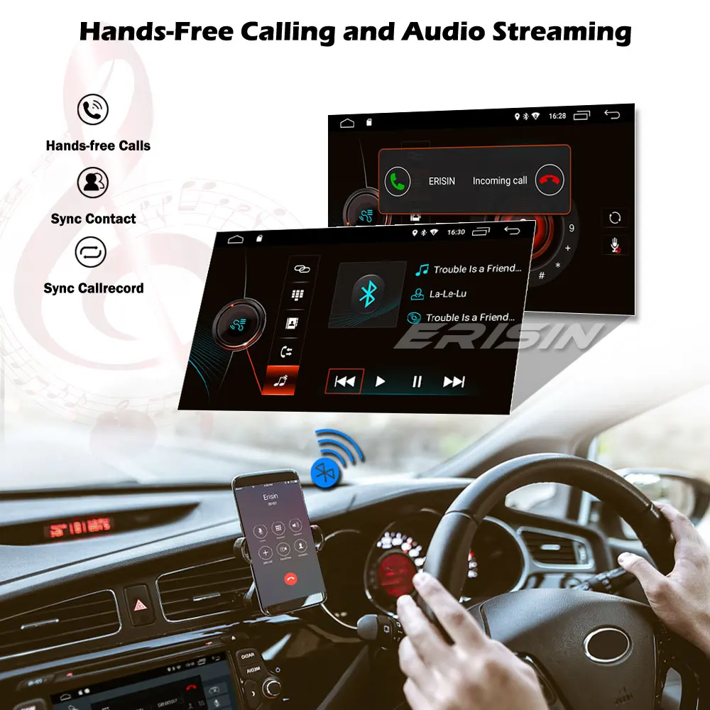 Erisin ES4283A 8 &quotAndroid 10 0 автомобильный стерео DSP радио CarPlay WiFi DAB + Bluetooth USB 4G RDS OBD SWC для AUDI