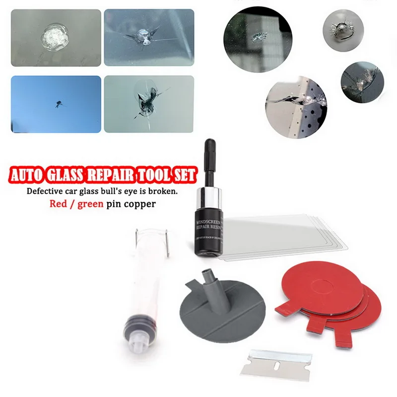 Новый набор для Ремонта Лобового стекла DIY чип трещины инструмент ремонта