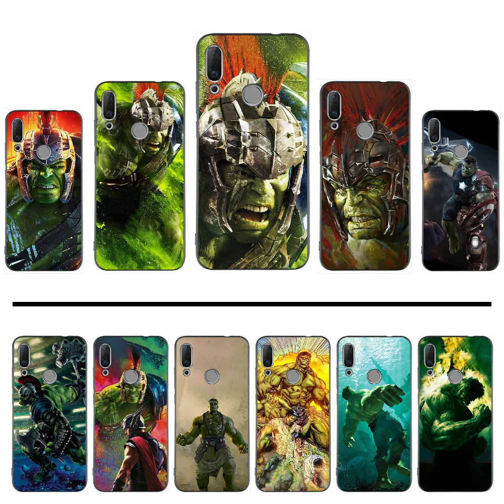 Чехол для телефона Marvel hulk роскошный уникальный дизайн Huawei NOVA 2 2i 2s 3i 4 4e 5 plus P10 lite 20