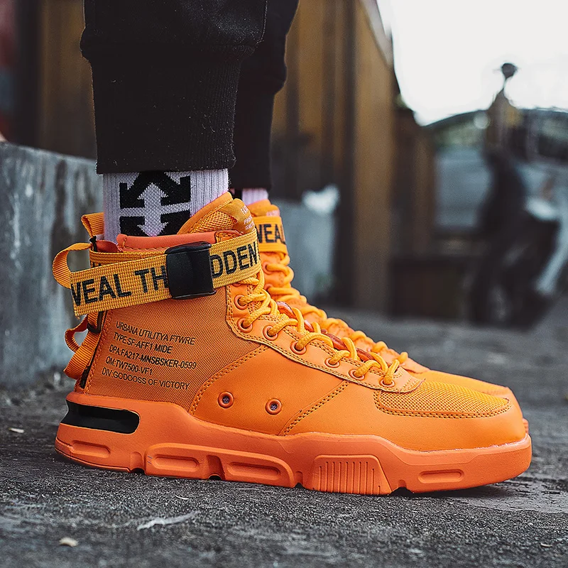 Мужская повседневная обувь с воздушной подушкой размера плюс Мужские дышащие