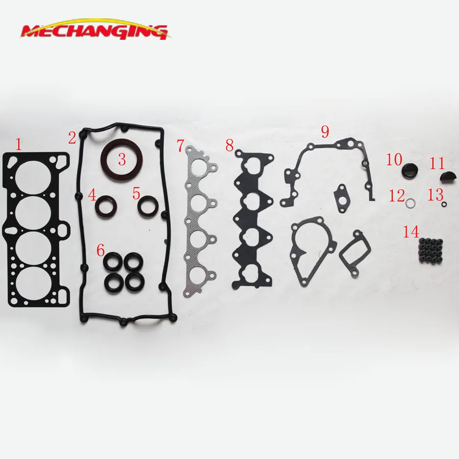 G4ED для HYUNDAI 2004 ELANTRA MATRIX металлический полный комплект комплектов восстановления