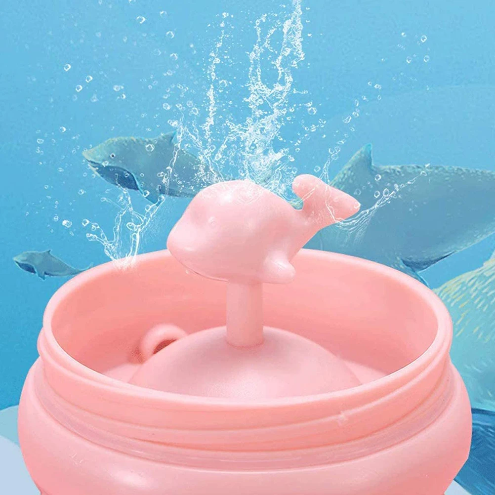 250 мл дети в виде мультяшного Кита со брызг воды Кубок для детских бутылочек чашки