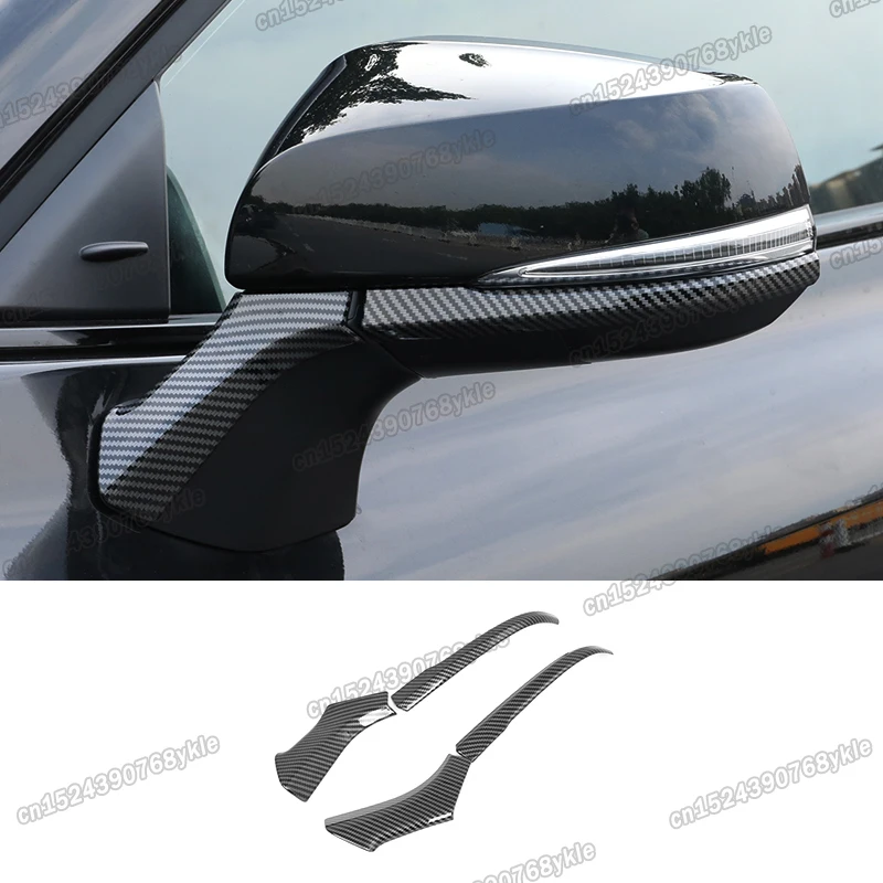 

carbon fiber car rearview trims for toyota highlander 2020 2021 2022 2023 xu70 accessories hybrid sport styling se sle exterior