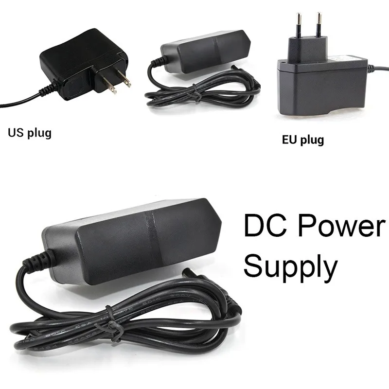 1 шт 12V 1A AC/DC адаптер Зарядное устройство Питание для видеонаблюдения DVR