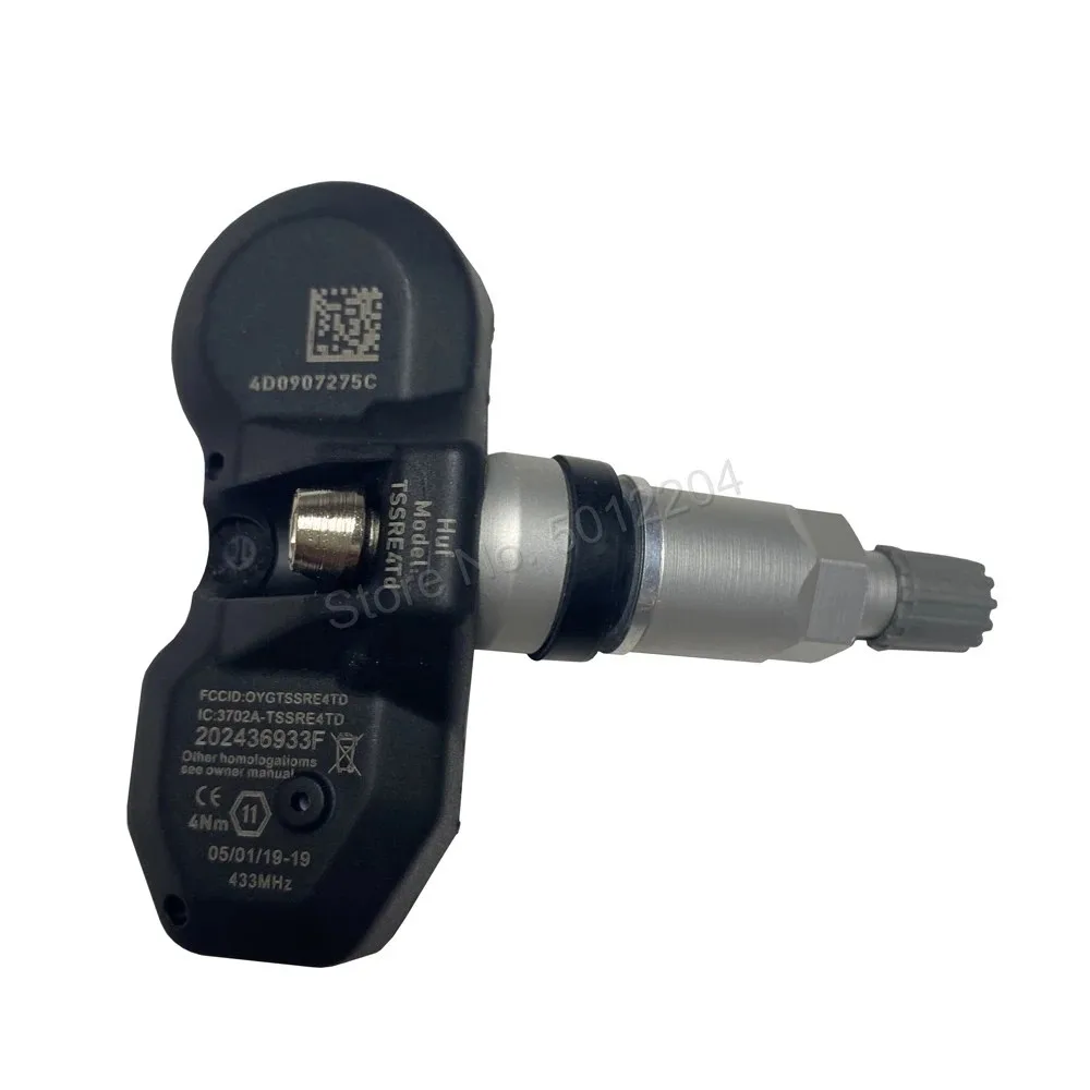 Система контроля давления в шинах TPMS 4 для 2004 2005 2006 2007 AUDI A4 A6 A8 OEM # 4D0907275C 433 МГц