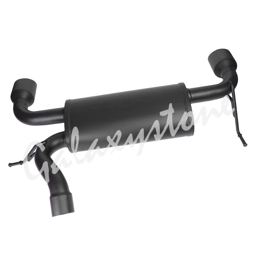 Выхлопной глушитель из нержавеющей стали выхлопная система для Jeep Wrangler JK 2007-2017 |