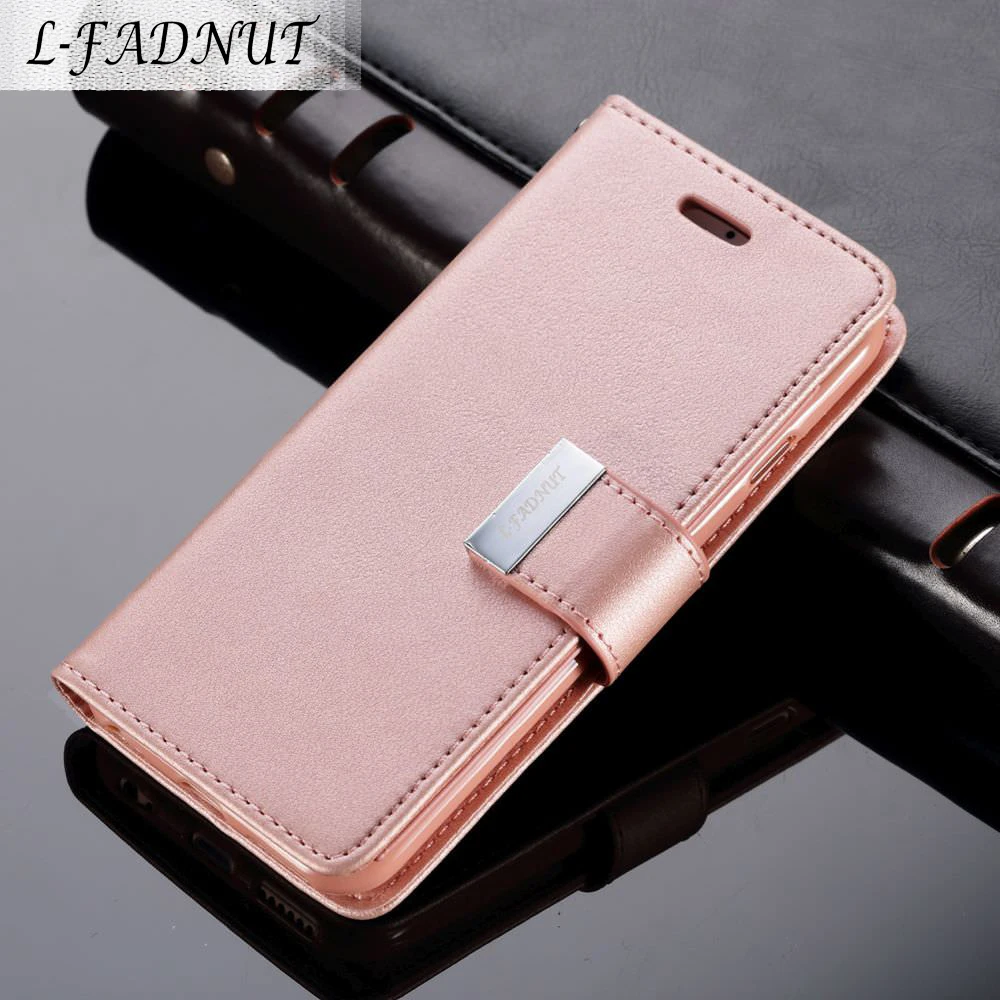 L-FADNUT для iPhone X Xr Xs Max, чехол 8, 7, 6 S, 6 Plus, 5, 5s, SE, чехол для бизнеса, винтажный элегантный флип-бумажник, держатель для карт, кожаный чехол