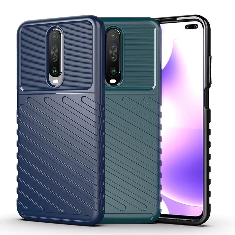 Для Redmi K30 чехол из ТПУ военный Силиконовый Мягкий противоударный защитный для K20