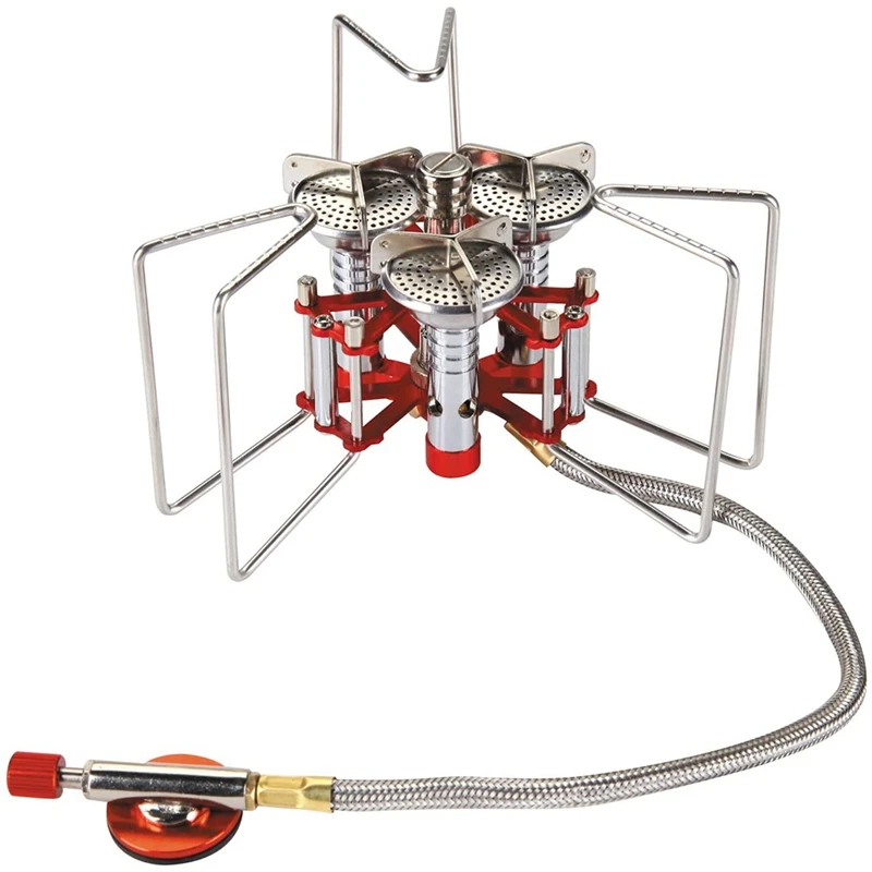

Camping Stove 5800W Ultralight Stove,Lightweight Outdoor Camping Stoves Portable Propane Burner, Support Up to 25KG