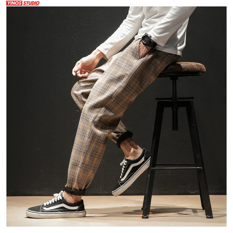 

2020 Autumn Fashion Slim Man Casual Trousers Korean Male Harem Pants