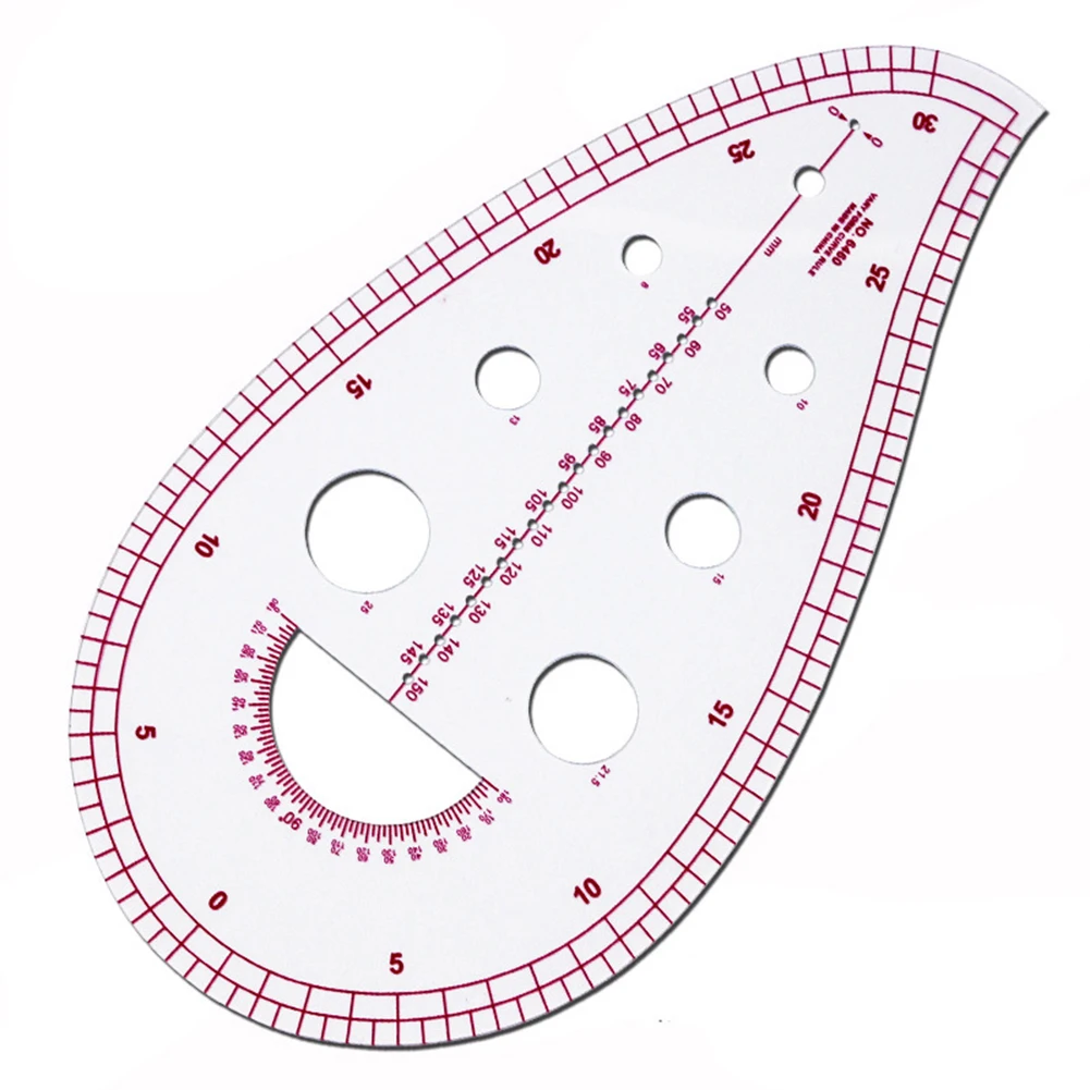 4 шт. измерительная линейка для шитья рисования рулетка набор изгибов во