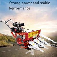 home small harvester hands on wind cooling low noise harvest wheat rice oat highland barley commercial hand help drag machine