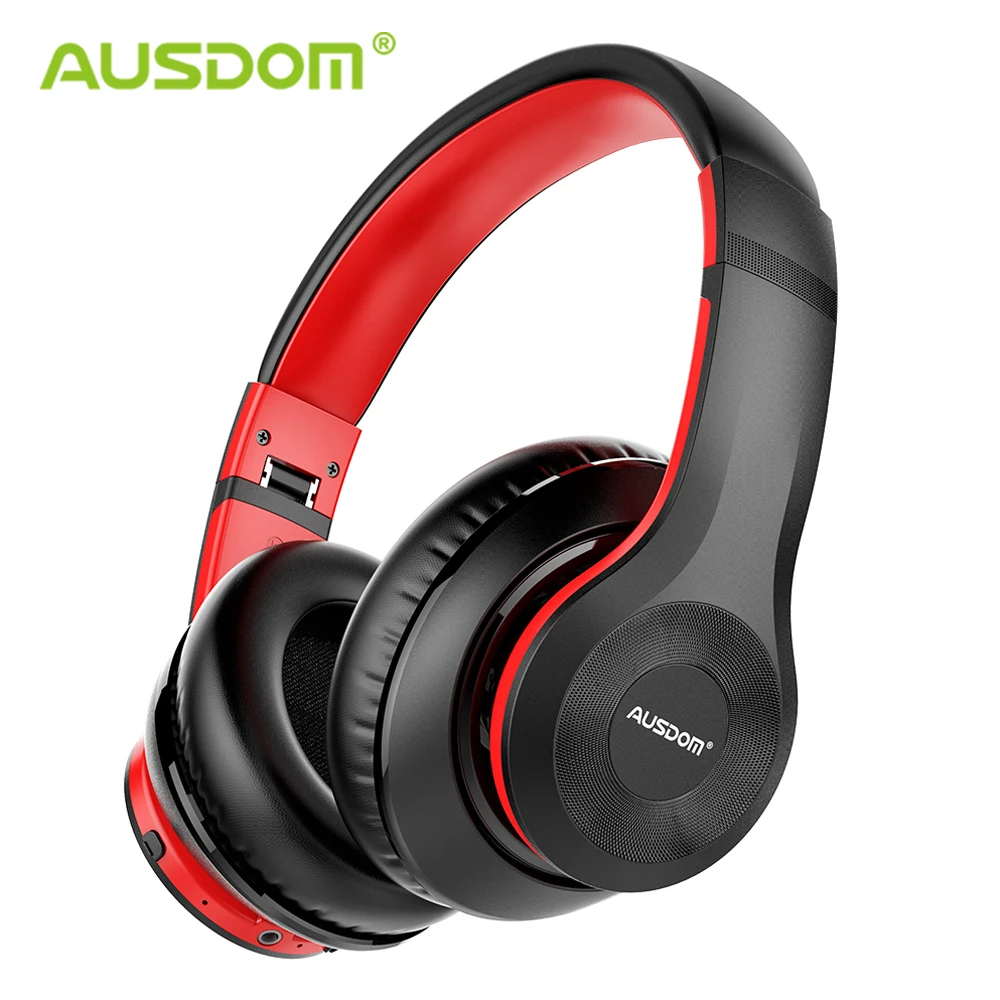 AUSDOM ANC10, новинка, активные наушники с шумоподавлением, Bluetooth, Hi-Fi, глубокий бас, складные, с микрофоном, ANC, беспроводная гарнитура для музыки
