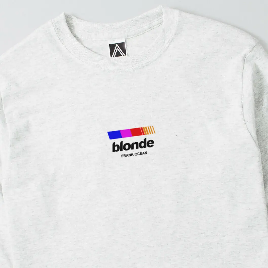 Блондин средняя футболка с длинным рукавом рисунок Frank Ocean Винтаж гонки ретро кроссовки с узором в виде плюща футболка короткий рукав хлопковые футболки «Человек Костюмы