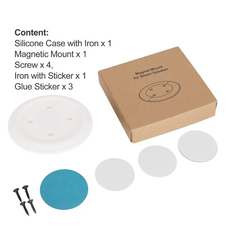 Магнитный настенный кронштейн для Google Home мини-вешалка в горошек держатель