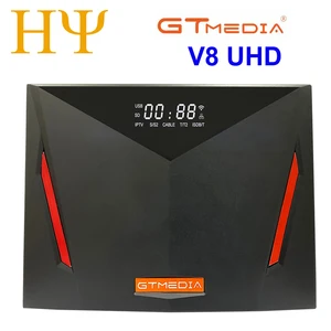 Спутниковый ресивер Gtmedia V8 UHD DVB S2, поддержка Wi-Fi, H.265 DDVB-SS2S2X + TT2CableATSC-CISDBT better V8X V8 Pro2