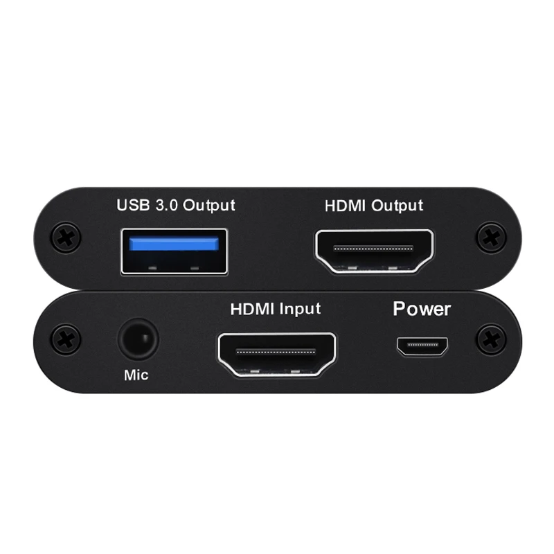1080p 60fps HDMI устройство для видеосъемки USB 3 0 коробка записи видео игра захват прямая