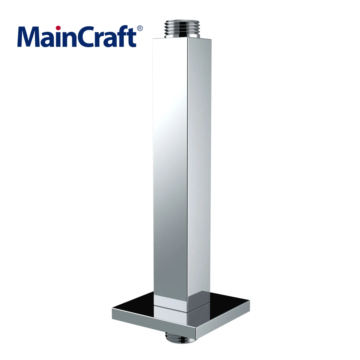 Потолочная душевая лейка для душа квадратная трубка держатель душевой лейки