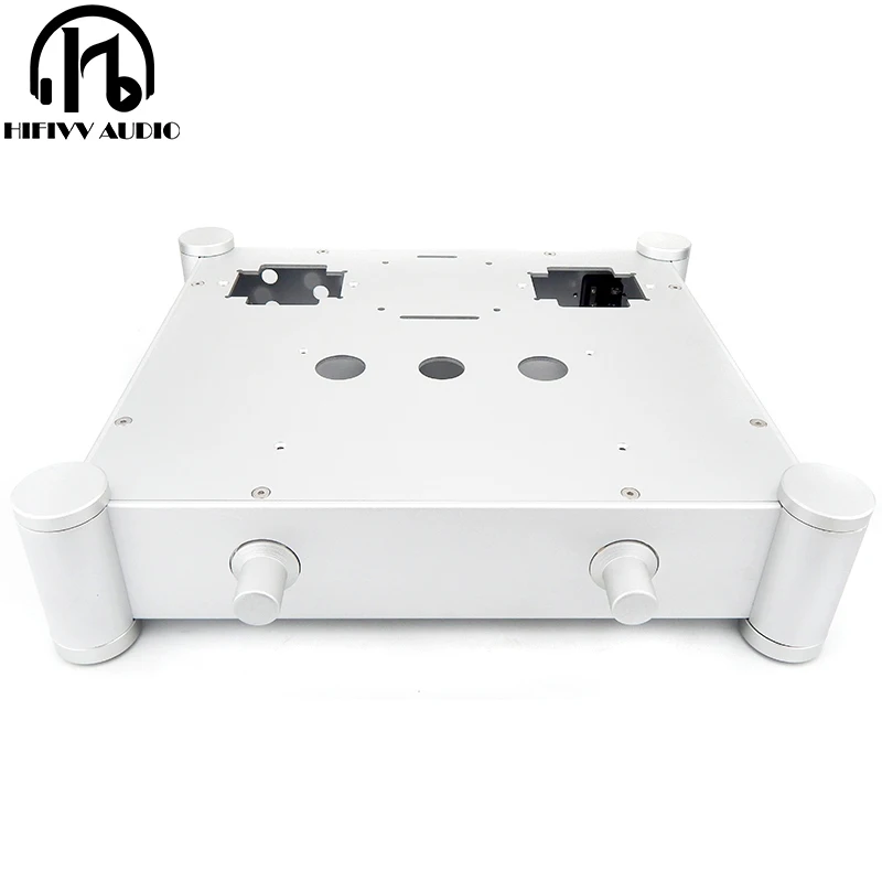 Hifivv аудио алюминиевый корпус крскас усилитель мощности EL34 kt88 рассеивания тепла