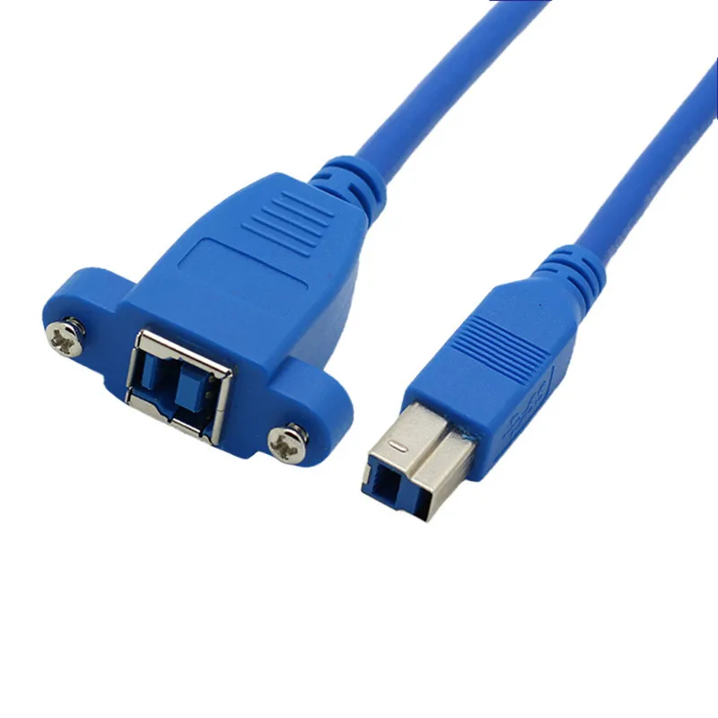 Кабель USB3.0 Type B USB 3 0 с креплением на панель типа Мама и под углом 90 градусов Тип