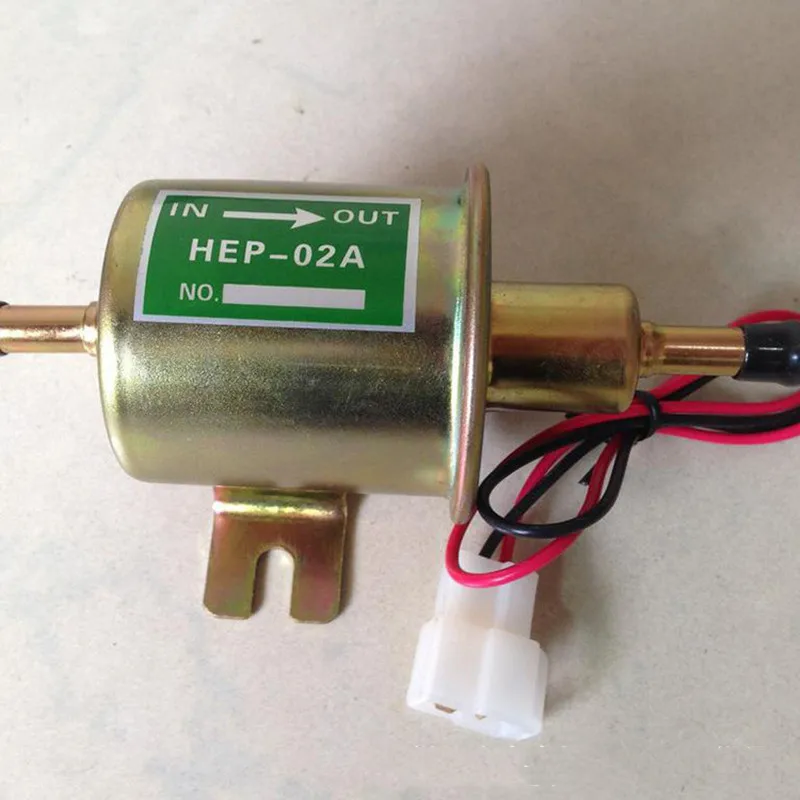 Новый универсальный 12 в газ дизель Электрический топливный насос Inline низкий