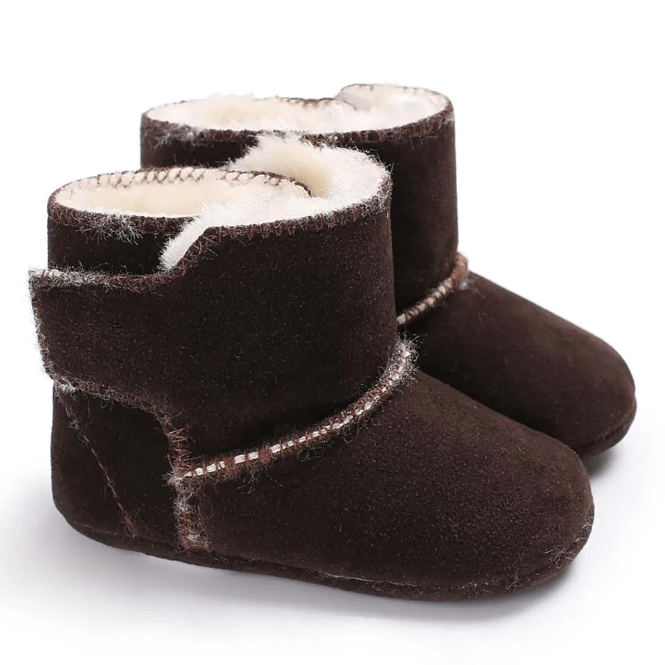 Обувь для новорожденных мальчиков зимние ботинки малышей первые ходунки