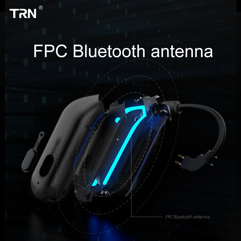 Новый TRN BT20S Apt x Bluetooth 5 0 ушной крючок MMCX/2Pin гарнитура Кабель кабель адаптер для V90 V80