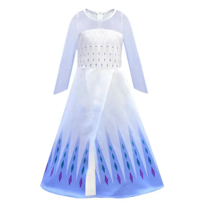 2020 Холодное сердце 2 Косплэй платья Эльзы Анны покрой Принцесса Детские