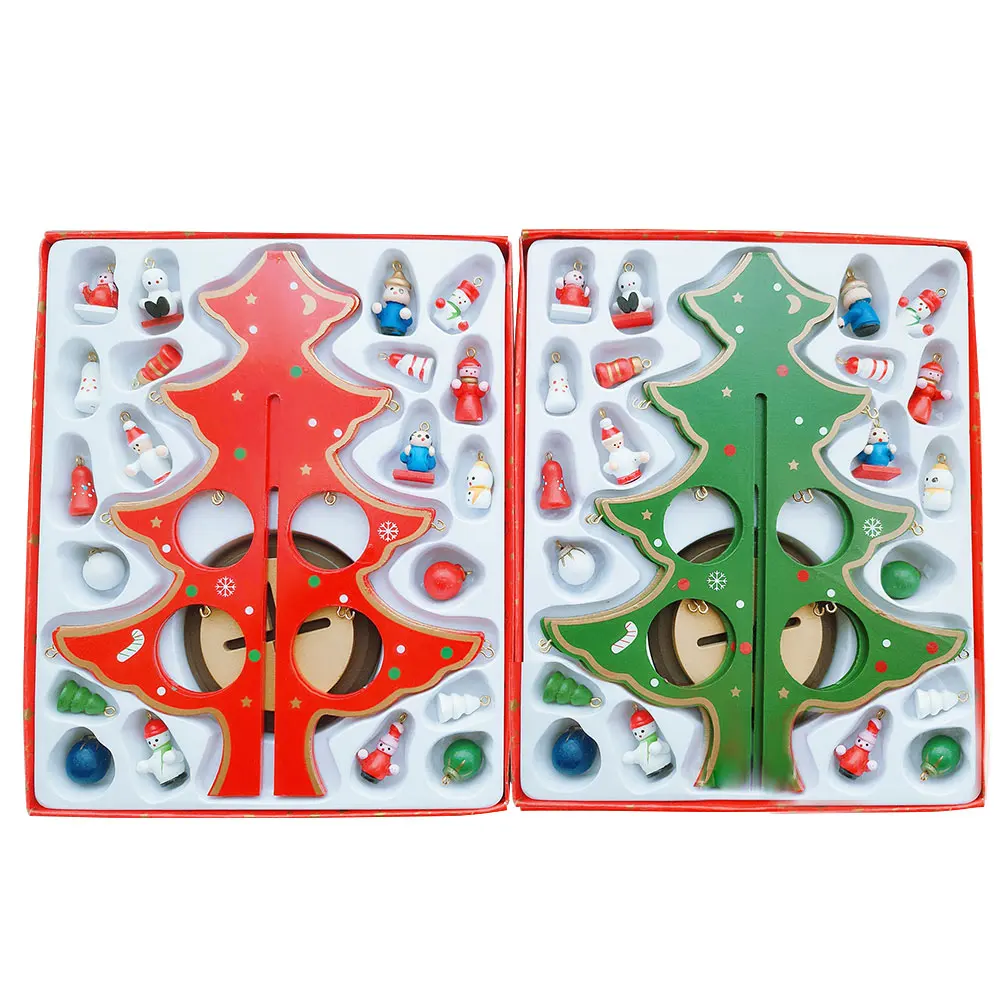 Рождественские деревянные декорации Рождественская елка производство