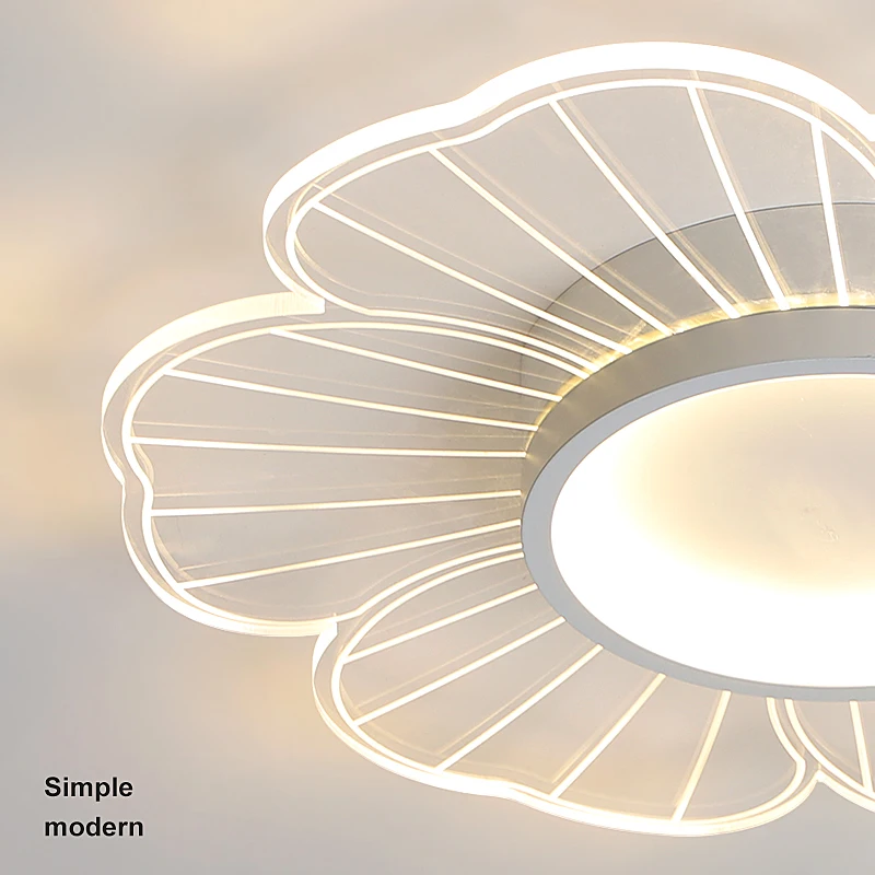 

Modern Creative Led Flower Ceiling Lights Living Room Bedroom Study Balcony Indoor Lighting Bedroom Surface Mount Ceiling Lamp