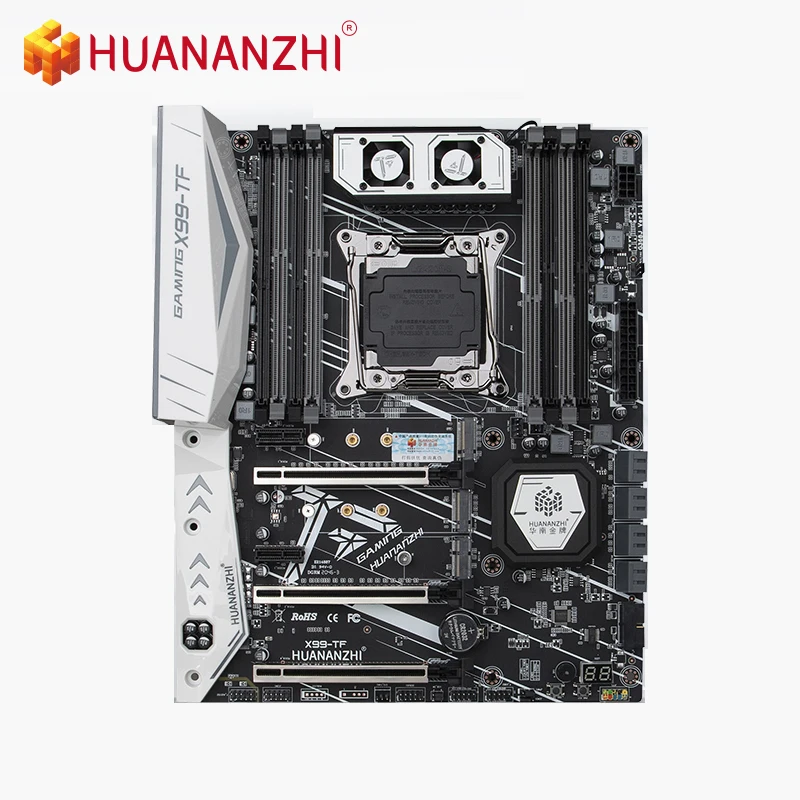 

HUANANZHI TF Motherboard LGA 2011-3 Intel XEON E5 LGA2011-3 All Series both DDR3 DDR4 RECC NON-ECC memory NVME USB ATX Server
