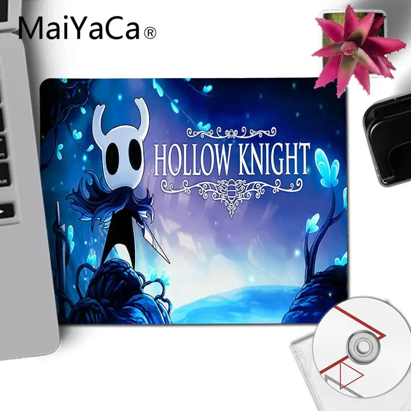 

MaiYaCa New Arrivals hollow knight game Beautiful Anime Mouse Mat Simple Design Speed Gaming Mouse Pads 18x22cm desk mat