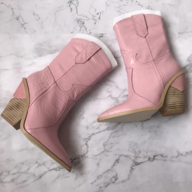 Шикарная женская обувь с острым носком полусапожки 2019 осенне-зимние женские