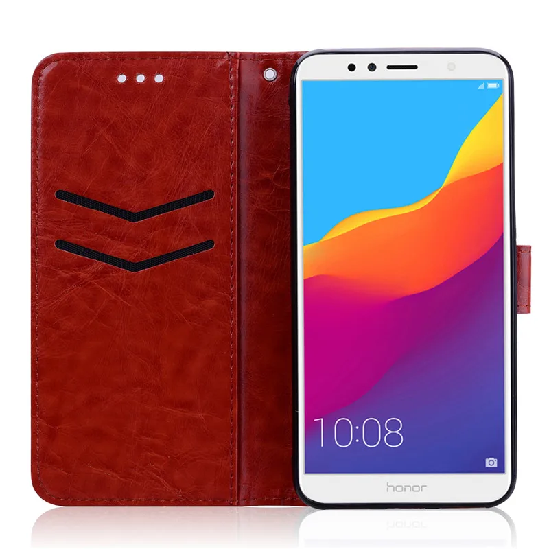 Huawei Honor 7C AUM-L41 чехол 5,7 дюймов кожаный чехол-книжка для huawei Honor 7C Honor 7C 5,7 русский флип-чехол