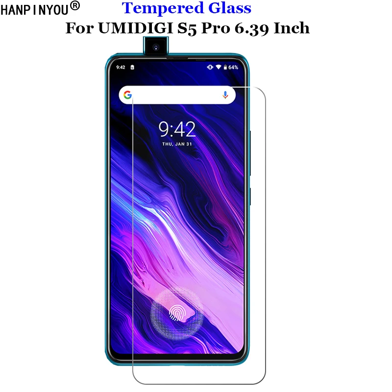 Для UMIDIGI S5Pro закаленное стекло 9H 2.5D Премиум Защитная пленка для экрана S5 Pro 6 39&quot |