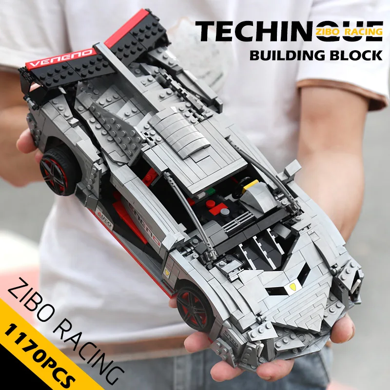 Пресс форма для King 13110 автомобиль игрушка 20091 Совместимость MOC 10574 Lamborghinis Veneno