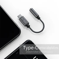 type c to 3 5mm dsd128 headphone amplifier adapter dac for android phones window10 mac headphone converter music connector