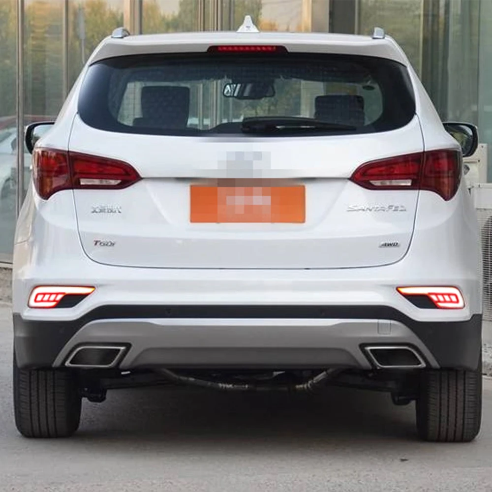Светодиодсветодиодный лампы CSGJMY 2 шт. для Hyundai ix45 Santa Fe Santafe 2016 2017 2018 отражатель