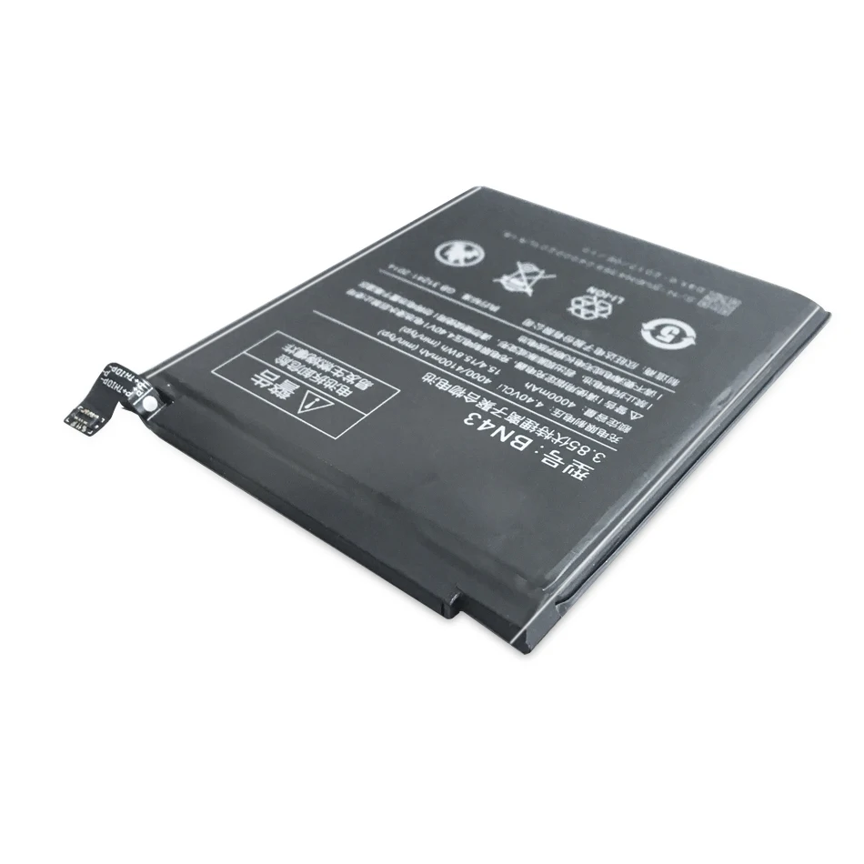 BN43 Battery For Xiaomi Redmi Note 4X 3G+32G / 4 Global Version Snapdragon 625 4100mAh Phone | Мобильные телефоны и