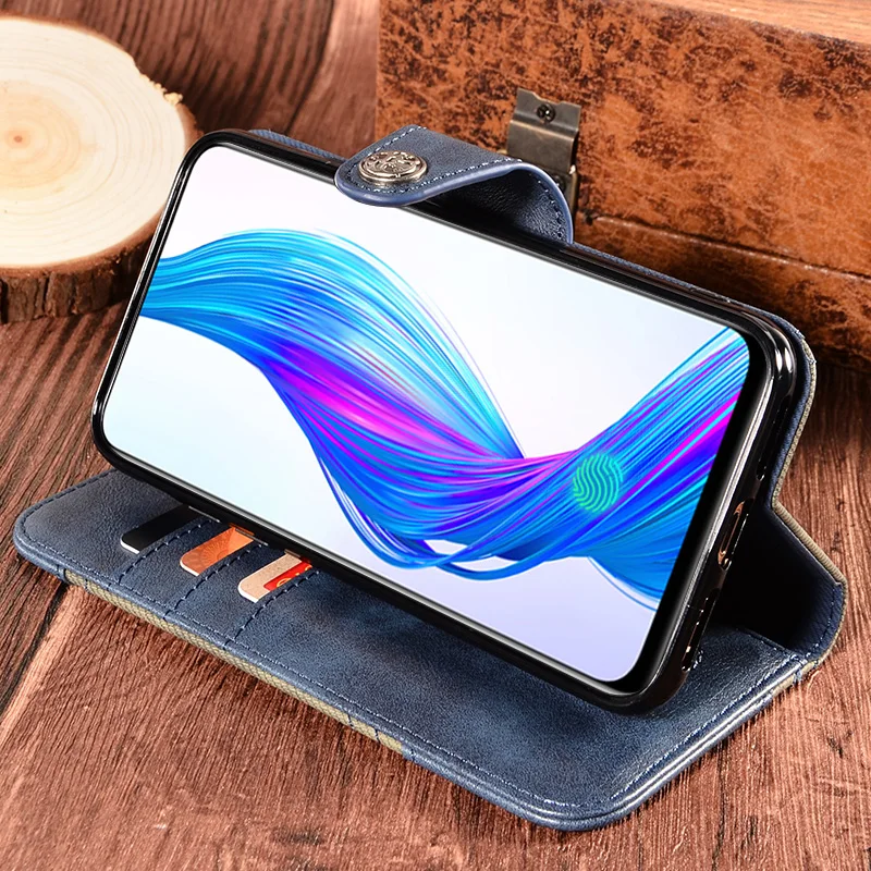Чехол Realme X 6 5 дюйма комбинированный цветной Ретро чехол для телефона RMX1901 RMX1903