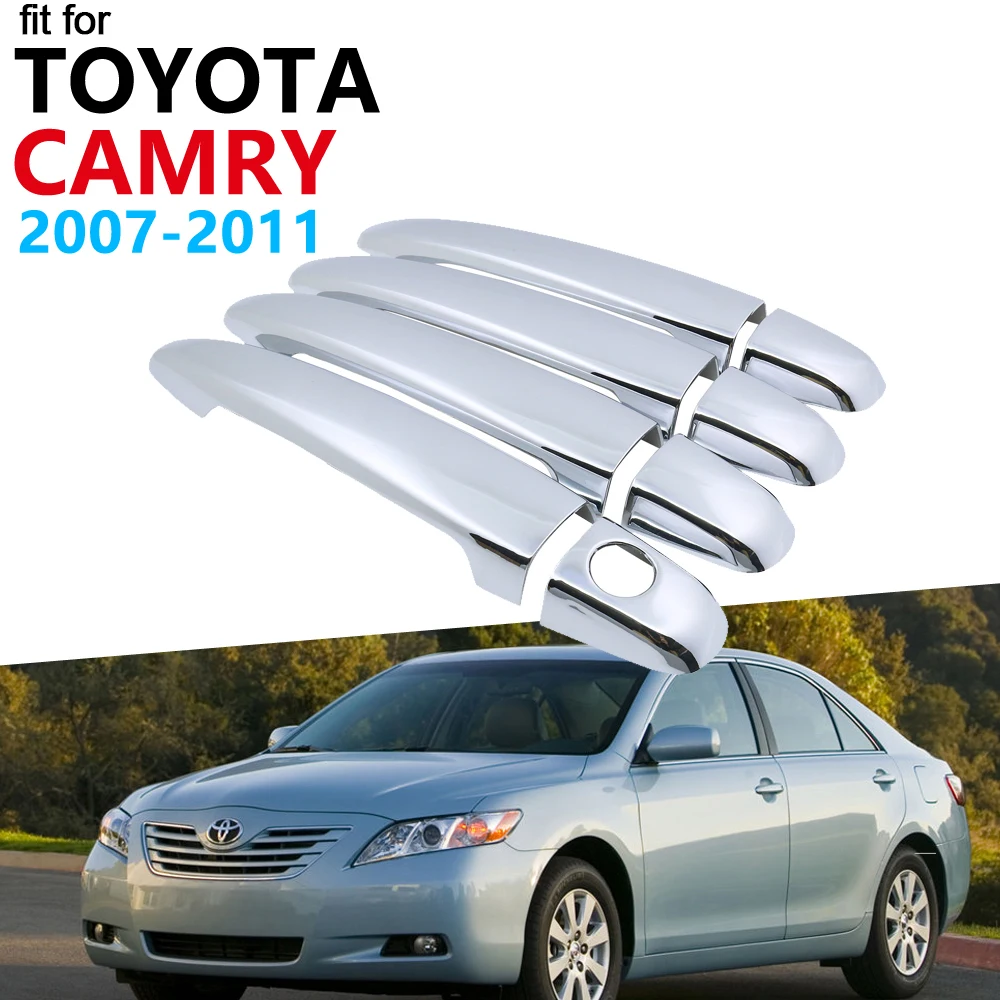 Роскошный хромированный комплект обшивки внешней ручки для Toyota Camry Daihatsu Altis XV40 2007