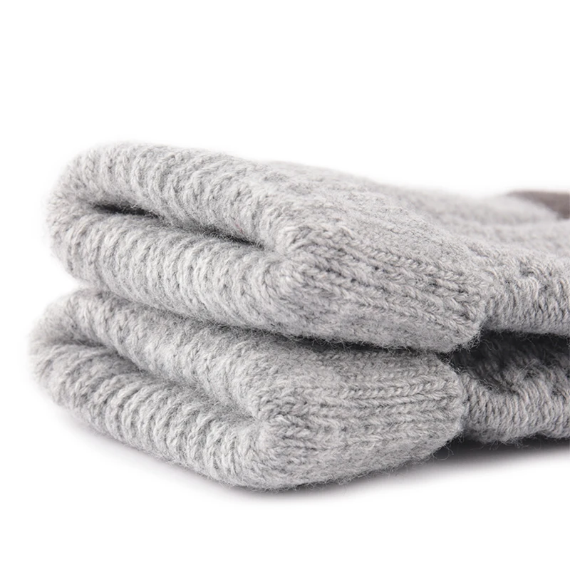 Iwarm перчатки для сенсорного экрана осень зима женские вязаные улицы теплые