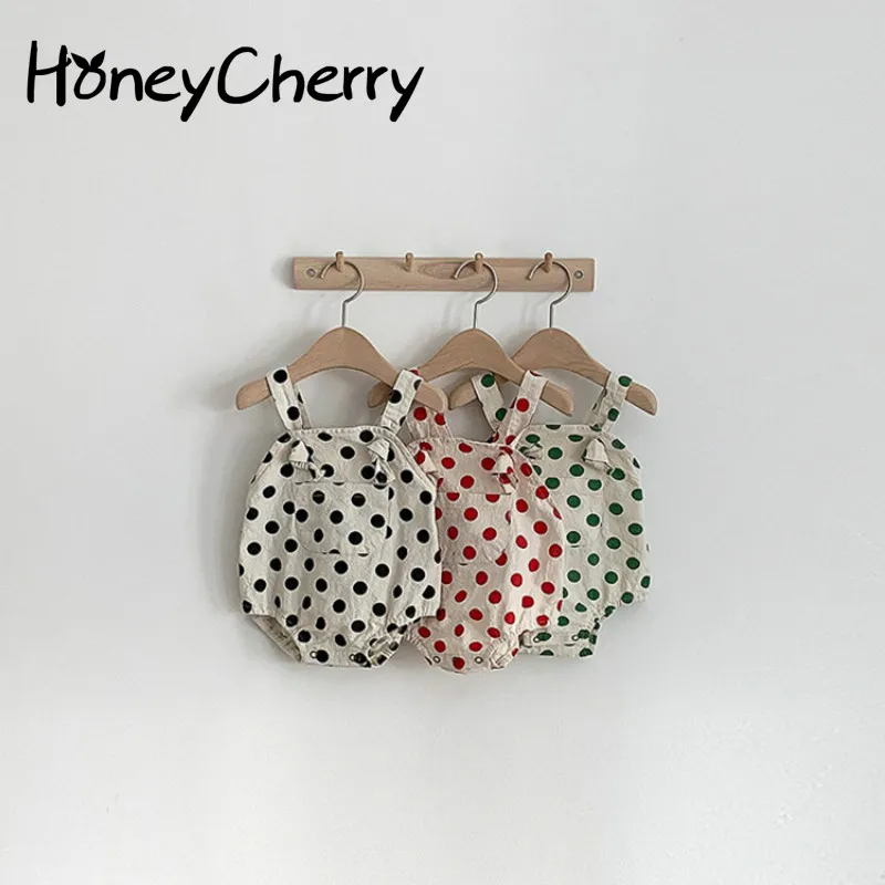 Весеннее детское боди для мальчиков и девочек Сезон лето Милый детский простой