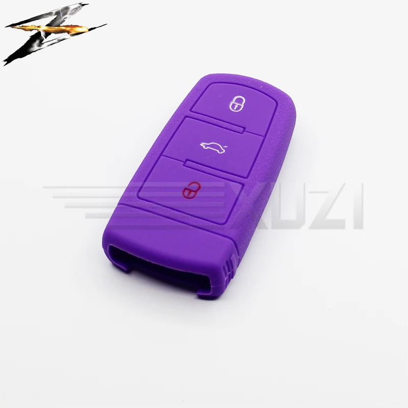 Силиконовый чехол для ключей от машины Volkswagen VW Passat CC B6 B7 B7L R36 Maogotan B5 3C|Футляр