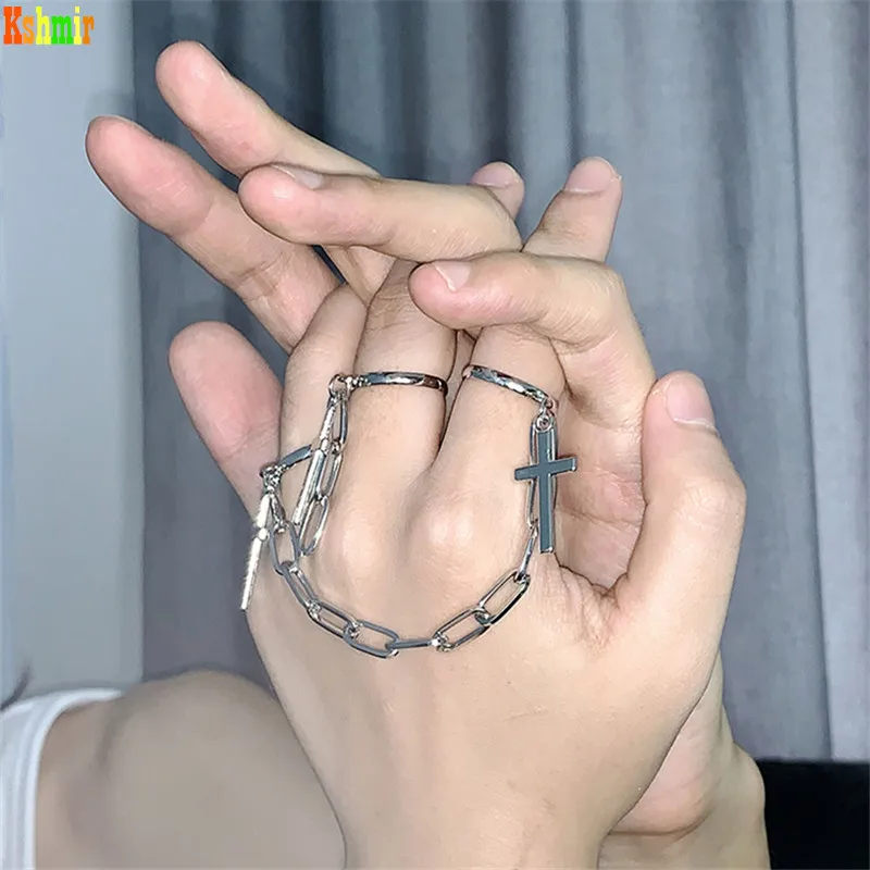 Мужское кольцо с пряжкой в стиле хип хоп|Кольца| |