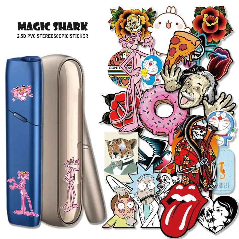 Волшебная Акула зомби Покемон череп 3 м Метте Джокер Дораэмон наклейка пленка для